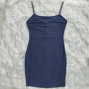Windsor | Blue‎ Gray Mini Dress